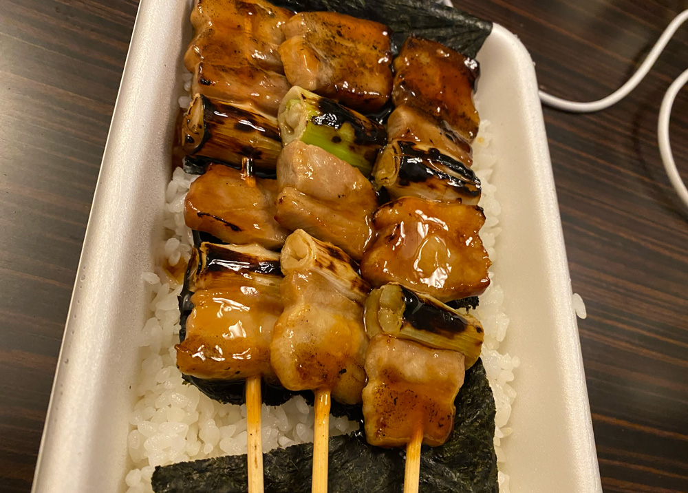 ハセガワストアのやきとり弁当(北海道函館市)