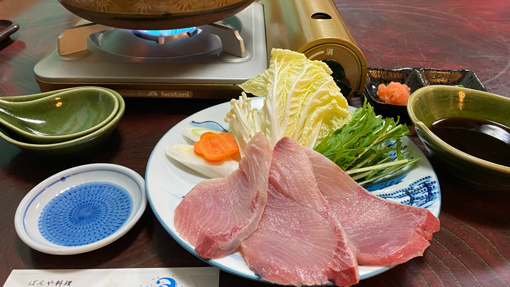 ばんや料理 ひみ浜の氷見ブリコース(氷見市)